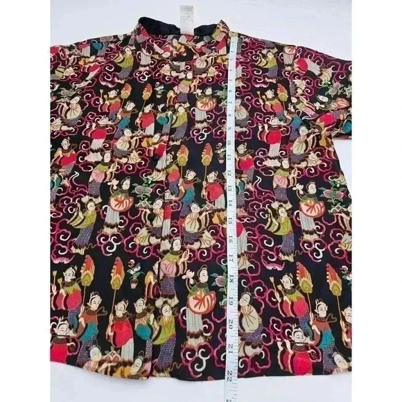 Josie Natori Women's Size S Asian Print Pajama Set - Picture 5 of 11